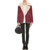 Acne Velocite Lambswool Jacket in Purple (burgundy) - Lyst