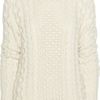 Joseph Cableknit Wool and Cashmere Blend Sweater in Beige - Lyst