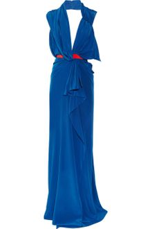 Vionnet Silk Crepe De Chine Gown - Lyst