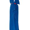 Vionnet Silk Crepe De Chine Gown in Blue (cobalt) - Lyst