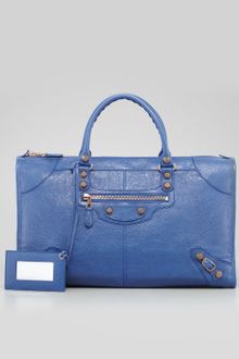 Balenciaga Giant 12 Rose Golden Work Bag Bleute - Lyst