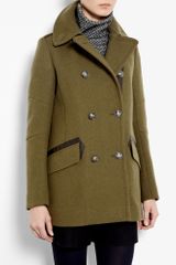 Belstaff Peat Chatham Wool Military Jacket