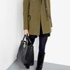 Belstaff Peat Chatham Wool Military Jacket in Green - Lyst