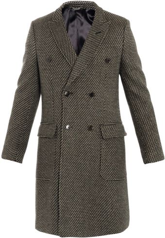 Gucci Wool Flannel and Velvet Jacket - Lyst