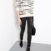 Iro Cream and Black Merino Knitted Jumper in Beige (cream) - Lyst