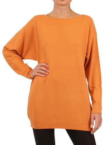 Laura G Kimono Sleeve Knitted Sweater - Lyst