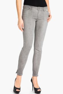 Michael by Michael Kors Skinny Ankle Zip Jeans - Lyst
