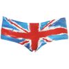 Topshop Union Jack Painted Cheeky Pants in Multicolor (multi) - Lyst