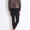 3.1 Phillip Lim Motorcycle Shearling Jacket in Brown - Lyst