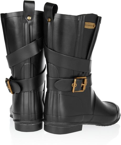 burberry rubber boots