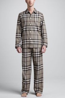 Burberry Check Pyjamas - Lyst