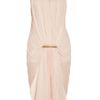 Esteban Cortazar Gathered AccordionPleated Chiffon Dress in Pink - Lyst