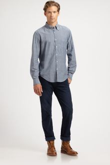 Gant Rugger Solid Selvage Sportshirt - Lyst