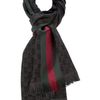Gucci Print Scarf in Black for Men - Lyst