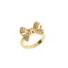 J.crew Bow Ring in Gold (antique gold) - Lyst