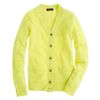 J.crew Dream Cardigan in Yellow (neon kiwi) - Lyst