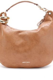 Jimmy Choo Solar L Leather Hobo - Lyst
