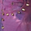 Topshop Atom Shorts By The Ragged Priest in Purple (multi) - Lyst