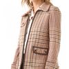 Tory Burch Jasmine Coat in Beige (camel) - Lyst