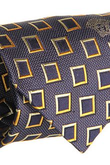 Versace Box Frame Medusa Tie - Lyst