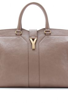 Yves Saint Laurent Large Cabas Chyc Eastwest Leather Bag - Lyst