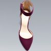 Zara Basic Vamp and Heel in Red (bordeaux) - Lyst