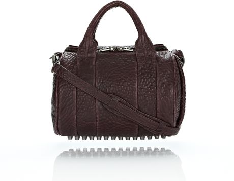 Alexander Wang Rockie in Iodine Pebble Lamb with Black Nickel in Brown (iodine) - Lyst