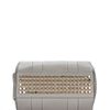 Alexander Wang Rocco in Oyster Soft Pebble Leather with Pale Gold in Gray (oyster) - Lyst