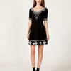 Alice By Temperley Mini Blake Dress in Black - Lyst