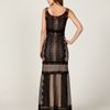 Alice By Temperley Long Lottie Dress in Black (black mix) - Lyst