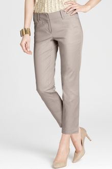 Ann Taylor Petite Cotton Perfect Capris - Lyst