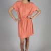 A.p.c. Smocked Dress in Orange - Lyst