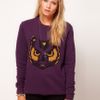 Asos Collection Sweatshirt with Embroidered Owl in  (purple) - Lyst