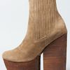 Jeffrey Campbell The Wolf Boot in Taupe Suede in Brown (taupe) - Lyst
