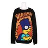 Jeremy Scott Bartman Wool Knit Jumper in Black (red) - Lyst