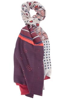 Pierre Louis Mascia Printed Scarf - Lyst