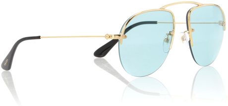 Prada Mens Pr58os Parallel Universes Gold Sunglasses in Blue for Men (gold) - Lyst