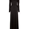 Temperley London Long Open Back Carmel Dress in Black - Lyst