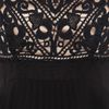 Temperley London Long Catherine Dress in Black (black/champagne) - Lyst