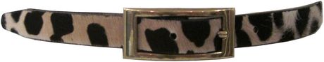 Temperley London Wide Leopard Waist Belt in Animal (leopard) - Lyst