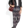 Isabel Marant Ballwin Embroidered Leather and Suede Shoulder Bag in Red - Lyst