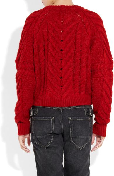 isabel marant cable sweater