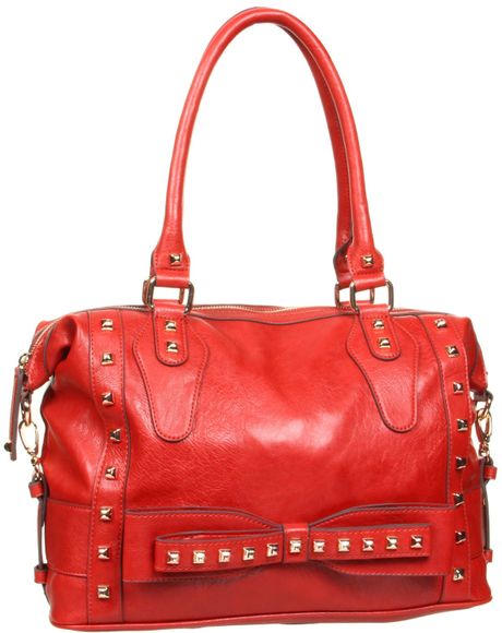 Jessica Simpson Jessica Simpson Avril Satchel in Red (paprika) Jessica Simpson Jessica Simpson Avril Satchel in Red (paprika)