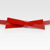 Kate Spade Patent Leather Bow Belt in Red - Lyst