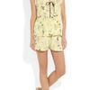 Marni Printed Silk Shorts in Yellow (lemon) - Lyst