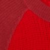 Reed Krakoff Contrast Sleeve Wool and Silk Sweater in Red - Lyst