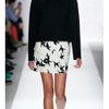 Tibi Paloma Print Peplum Skirt in White (ivory) - Lyst