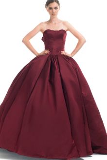Zac Posen Sweetheart Strapless Princess Gown - Lyst