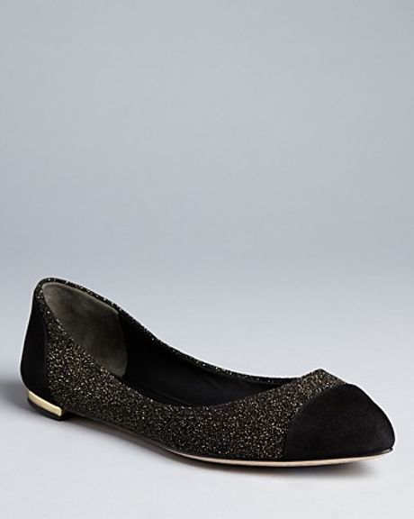 Black Pointed Toe Flats