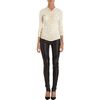 Balmain Leather Moto Pants in Black - Lyst